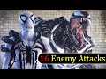 16 powerful enemy attacks  spiderman 2