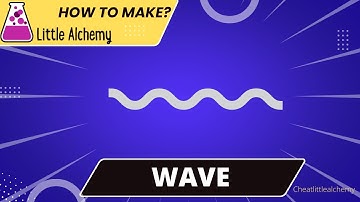 Little Alchemy Cheats-How To Make Wave |Walkthrough |Hints |Guide |Combo