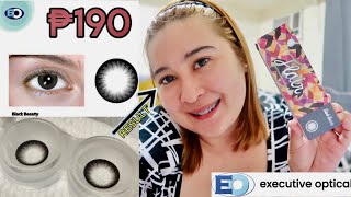 EO CONTACT LENS: BLACK BEAUTY || GOOD FOR 1 MONTH || CHEAPEST CONTACT LENS FROM EO || PHILIPPINES