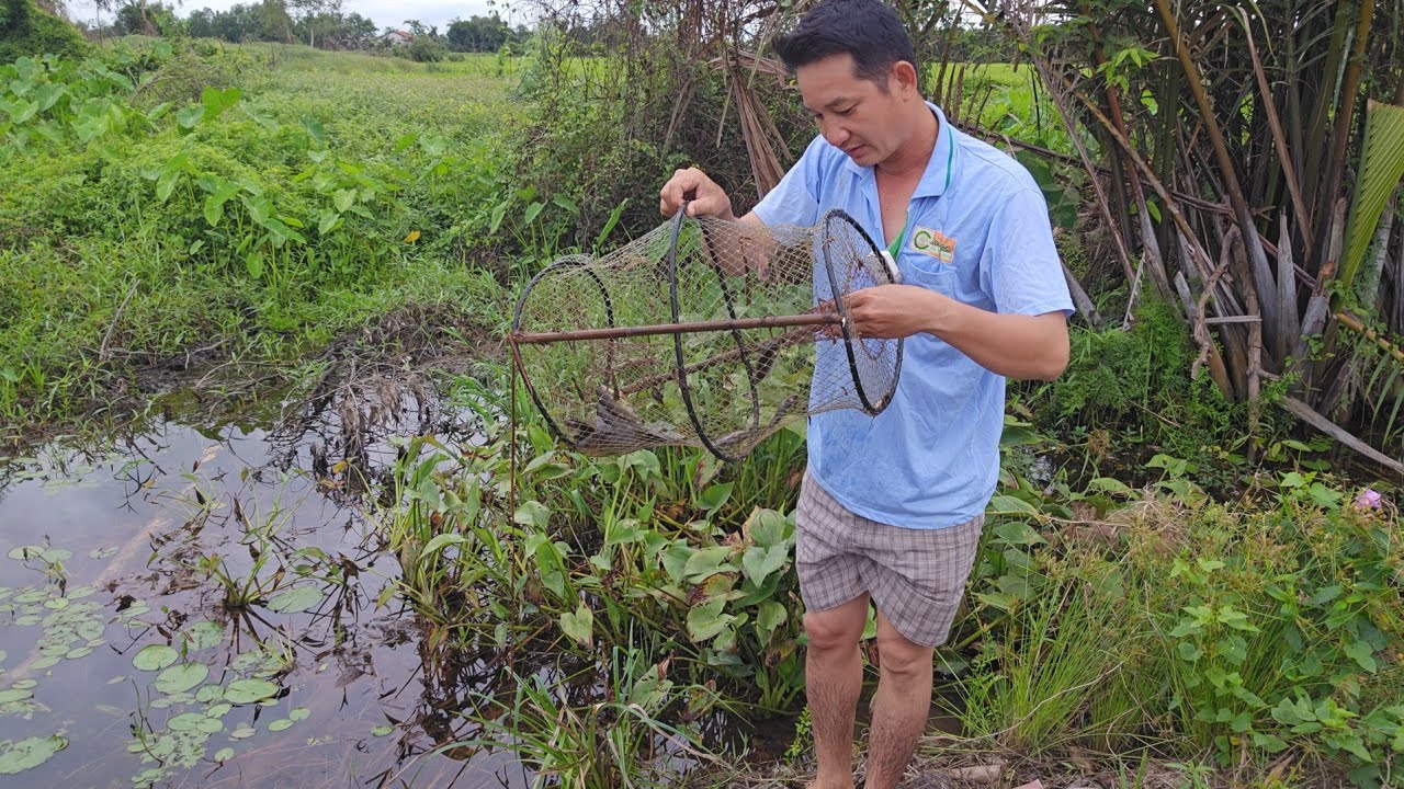 Vietnamese rural life, fishing scene of indigenous people | p2