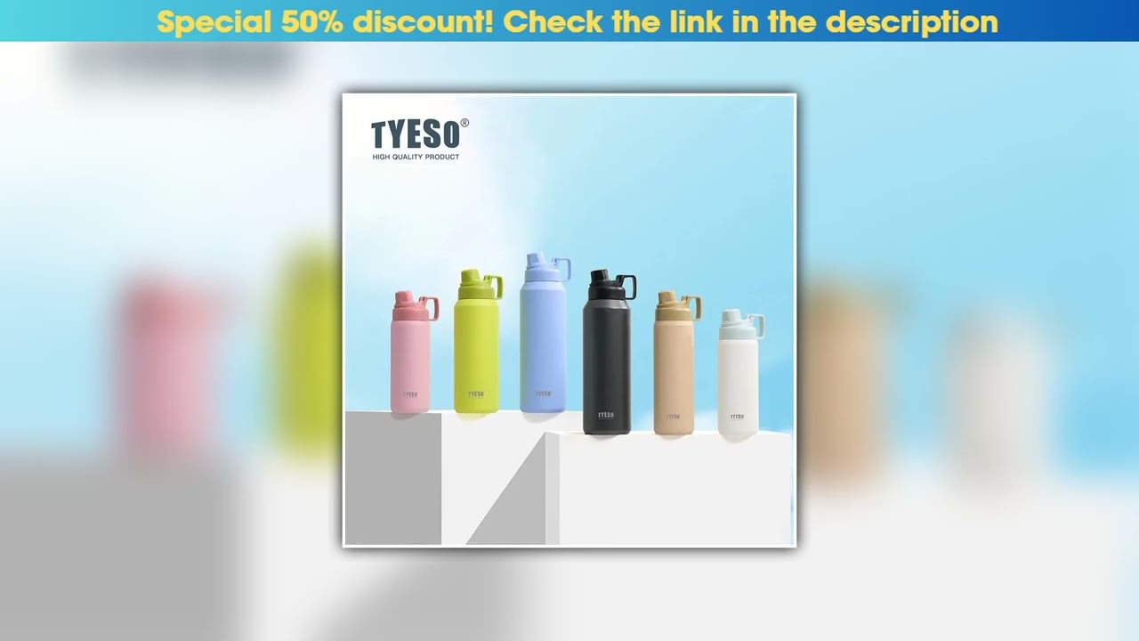 Limited 1500ML Vacuum Insulated Stainless Steel Water Bottle with Handle Portable Leakproof BPA Fre