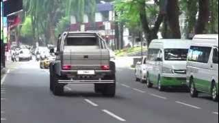 TMJ's Cars leaving Shang Ri La Hotel in Malaysia