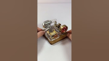 Stirling engine music box