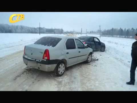 Авария Лады Гранта с Рено Логан Авария Лады Гранта с Рено Логан