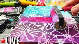 EASY way to start! Quick GELLI PRINTING (Create with me)