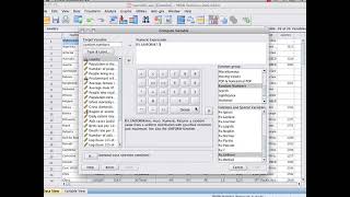 SPSS Video   6 Generating Random Numbers