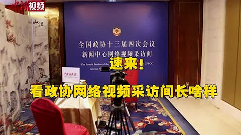政協網絡視頻採訪間的「台前」與「幕後」 - 天天要聞