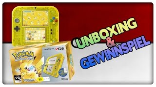 NINTENDO 2DS BUNDLE MIT POKÉMON GELBE EDITION UNBOXING