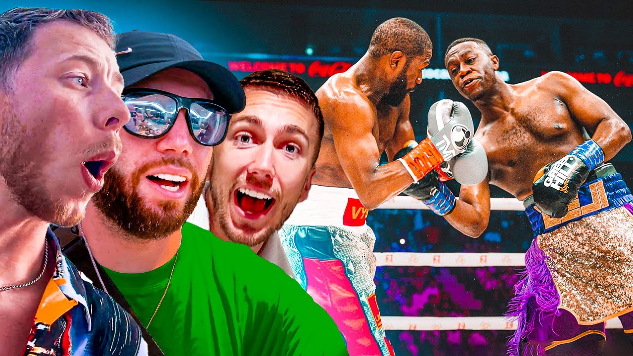 YouTubers REACT To Deji vs Mayweather Fight!