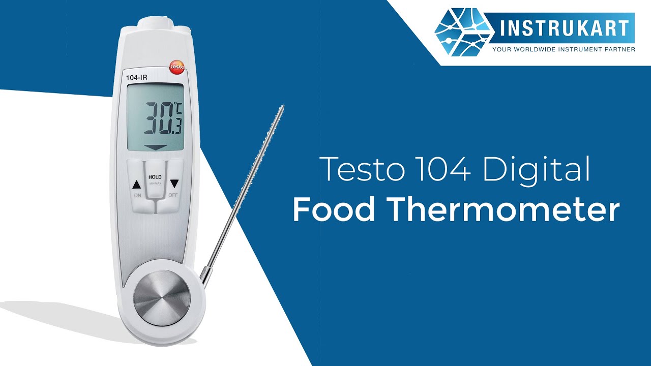 testo 104-IR Folding Thermometer