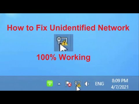 วิธี แก้ no internet access windows 7  Update 2022  How to fix Unidentified Network No Internet Access for Windows 10/8/7 II 2021 Tricks II 100% Solved