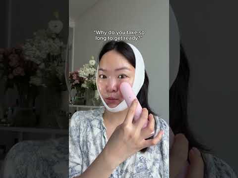 "Why do you take so long to get ready?" 🤭 #skincare #koreanskincare #kbeauty