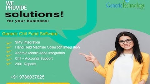 Generic Chit Fund Software