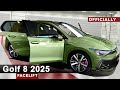 New 2025 VW Golf 8 Facelift - Officially: Tech Updates, Exterior & Interior Refresh