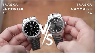 Traska Commuter 36 Slate Gray - COMPARISON with Commuter 38!!!!