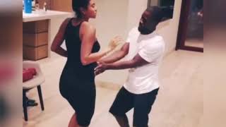 Kevin Hart and his wife Aniko Parrish dancing