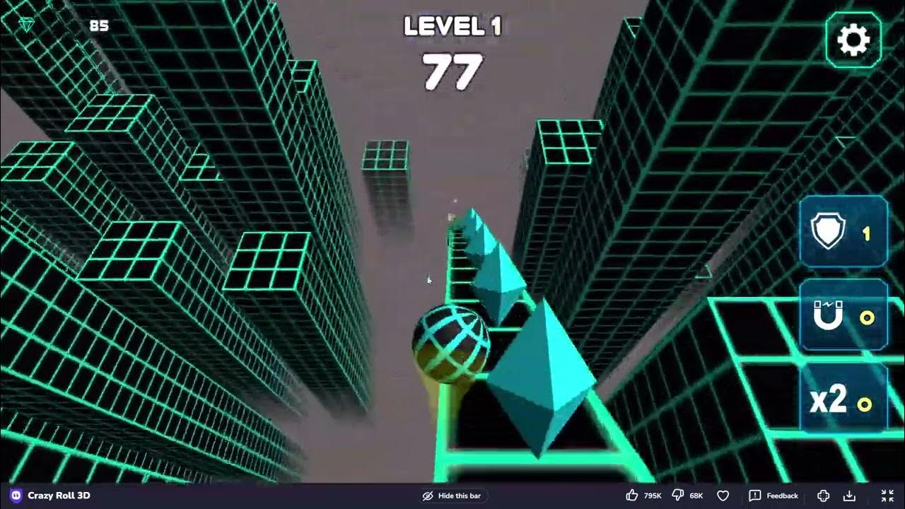 Crazy Roll 3D 🕹️ Play on CrazyGames