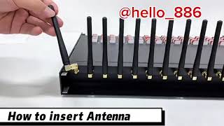 16_128Ports SMPP SMS Gateway- Support Receive SMS and Send SMS Support Insert 128 SIM Cards
