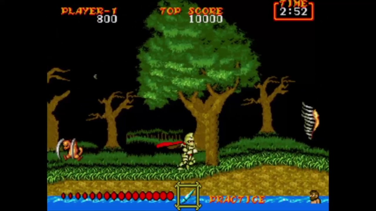 Ghouls'n Ghosts (SEGA GENESIS) 1° nivel