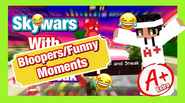 HIVE SKYWARS WITH SWAP JUMP AND SNEAK Bloopers/Funny Moments | Minecraft Bedrock Edition |