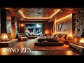 Cozy Piano Sleep Music | Winter Night Relaxation &amp; Deep Peace
