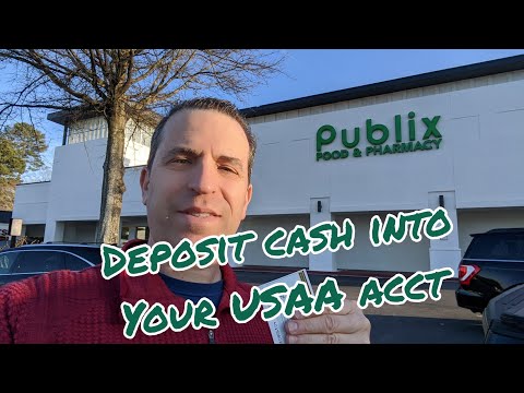 Deposit Cash Into USAA Account Or Online Banks