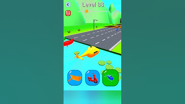 Shape-Shifting 🚗🚁🛥️ | New Hyper Casual Game 🔥| #shorts #short #shapeshifting  #gameplay #shortsfeed