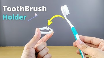 3D Printed ToothBrush Holder | Compliant Mechanism