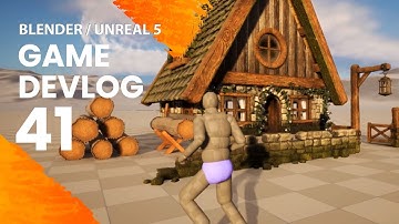 Devlog 41 - Geometry Nodes to create Ivy and use it in UE5 and other updates