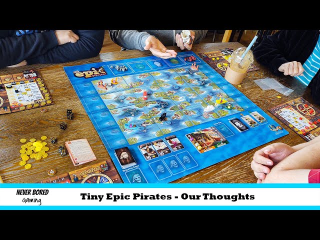 Tiny Epic Pirates Jogo de Tabuleiro