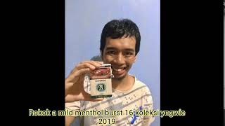 Rokok a mild menthol burst 16 koleksi yngwie 2019