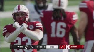 College Football 25 | Cincinnati Bearcats vs Nebraska | NCAA Gameplay PS5