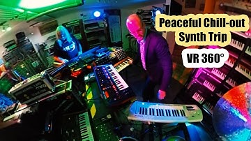 Peaceful Chill-out Synth Trip (Minimoog, Roland JD-Xi, Korg Volca Keys, Strymon, Haken Continuum)