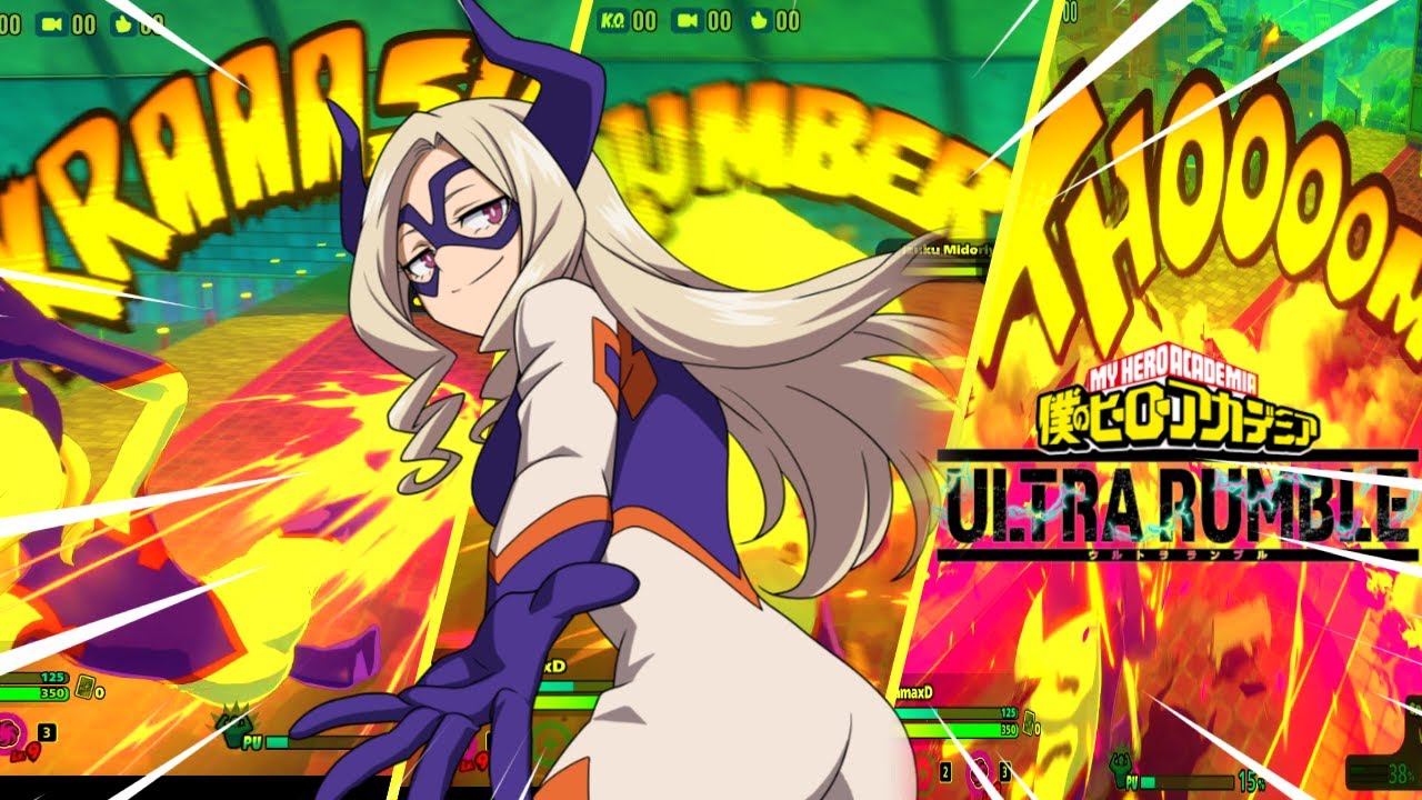 Mt. Lady Stomps the Competition [My Hero Ultra Rumble] - YouTube