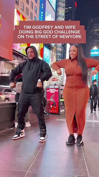 Tim Godfrey and His Beautiful Wife #gospelsinger #shortvideo