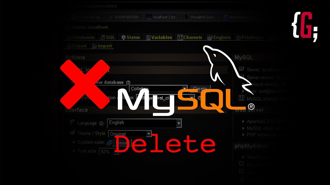 mysql delete mysql delete