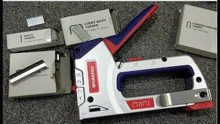 4 IN 1 Heavy Duty Staple Gun (WORKPRO Brand) - Unboxing & Testing screenshot 4