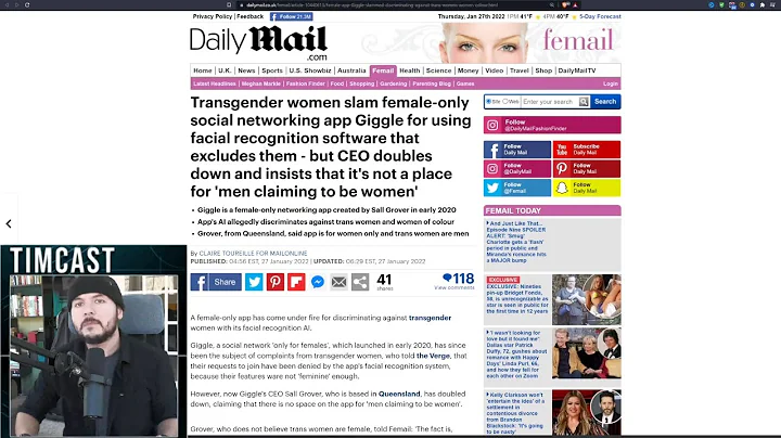 Trans People FURIOUS That Female Only App Used Facial Recognition To Identify Them As Male, Ban Them - DayDayNews