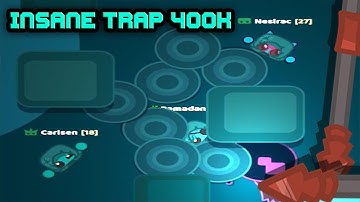 STARVE.IO - INSANE TRAP w/CustardCream // Chill video.