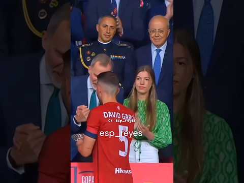 Infanta Sofia Watching Football With Her FatherInfantasofia Kingfelipe Realmadrid Shorts