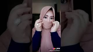 Hijab Masker Cadar Niqab/ Nicob Bahan Stella Premium bukan Jersey Anti Corona