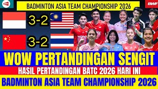EPIC COMEBACK INDONESIA ATAS MALAYSIA‼️ MALAYSIA KEOK, INDONESIA MENANG..!! CHINA KALAHKAN THAILAND 
