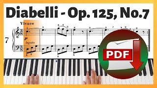 Diabelli - Op. 125, No. 7 