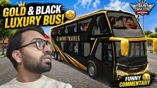 HAD A BLAST DRIVING A LUXURY BUS | BUS SIMULATOR INDONESIA #bussimulatorindonesia screenshot 5