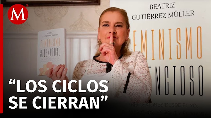 Beatriz Gutiérrez Müller anuncia su libro "Feminismo Silencioso" tras fin del sexenio de AMLO