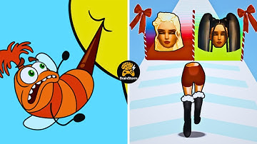 Help Me Tricky Puzzle Vs Build A Queen | Max Gameplay |  BrainStorm Walkthrough | EP-0614