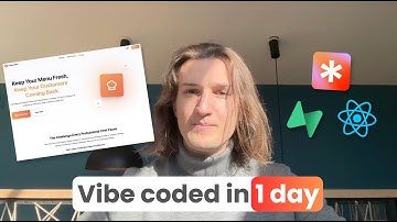 Vibe Coding a Fullstack Application #1