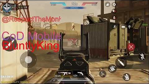 BluntlyKing CoD Mobile 2v2 Showdown(The Rust)