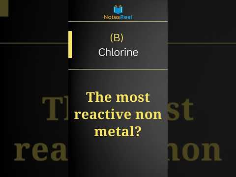 Video: Is halogene nie-metale?