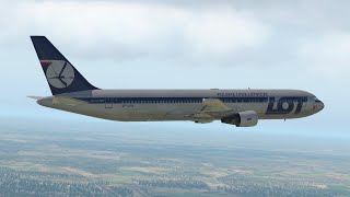 LOT Flight 16 - Landing Animation [X-Plane 11]